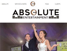 Tablet Screenshot of absolutedjs.com